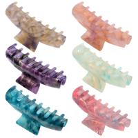 Hair Claw Clips, Acetate, handmade, fashion jewelry & for woman, more colors for choice, 118x45x40mm, Sold By PC