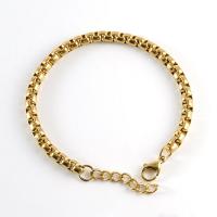 Titanium Steel Bracelet & Bangle Vacuum Ion Plating fashion jewelry & Unisex Sold Per Approx 8.27 Inch Strand