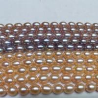 Cultured Rice Freshwater Pearl Beads, DIY, more colors for choice, 7-8mm, Sold Per Approx 39 cm Strand