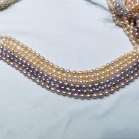 Cultured Rice Freshwater Pearl Beads, DIY, more colors for choice, 9-10mm, Sold Per Approx 39 cm Strand