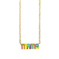 Titanstahl Halskette, mit Verlängerungskettchen von 5cm, verschiedene Stile für Wahl & für Frau & Emaille, keine, Länge:ca. 45 cm, verkauft von PC