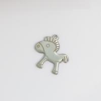 Stainless Steel Animal Pendants, 304 Stainless Steel, Horse, polished, DIY, 22x21mm, Sold By PC