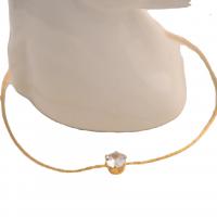 Bijoux bracelet en acier inoxydable, Acier inoxydable 304, Plaqué d'or, bijoux de mode & pavé de micro zircon & pour femme, Longueur:Environ 15-18 cm, Vendu par PC