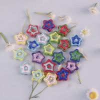 Acrylic Jewelry Beads Star DIY Sold By PC