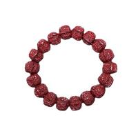 Fashion Bracelet Cinnabar, cinabre, unisexe & normes différentes pour le choix, rouge vermeil, Longueur:Environ 7.48 pouce, Vendu par PC