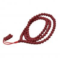 108 Mala Beads, Cinnabar, Unisex & different styles for choice, vermeil, 6mm, Sold By PC