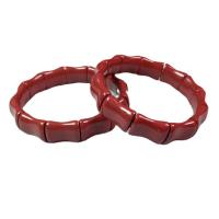 Fashion Bracelet Cinnabar, cinabre, unisexe, rouge vermeil, Vendu par PC