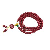 Fashion Bracelet Cinnabar, cinabre, pour femme, rouge vermeil, Longueur:Environ 25.51 pouce, Vendu par PC