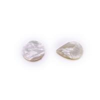 Shell Cabochons, Natural Seashell, Different Shape for Choice & DIY, white, Sold By PC
