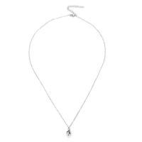 Nerezová ocel šperky náhrdelník, 304 Stainless Steel, s 1.97inch extender řetězce, módní šperky & pro ženy, více barev na výběr, 10mm, Prodáno za Cca 15.75 inch Strand