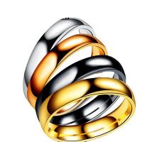 Edelstahl Ringe, 304 Edelstahl, Modeschmuck & unisex & verschiedene Größen vorhanden, keine, 4mm, verkauft von PC