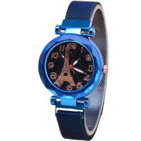 Nők Wrist Watch, 304 rozsdamentes acél, -val Üveg & Cink ötvözet, galvanizált, vízálló & a nő, több színt a választás, 280x35mm, Által értékesített PC