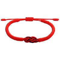 Fashion Bracelet & Bangle Jewelry, Polyester Cord, handmade, Unisex & adjustable, more colors for choice, Length:6-10 Inch, Sold By PC