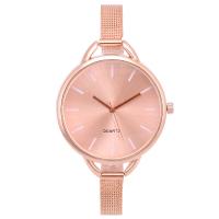 Women Wrist Watch, 304 Stainless Steel, with Glass & Tibetan Style, plated, waterproofless & for woman, more colors for choice, 240x38x9.40mm, Sold By PC