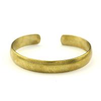 Brass Cuff Bangle, fashion jewelry & for woman, golden, nickel, lead & cadmium free, 6.5x5.5cm, Sold By PC