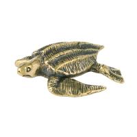 Fashion Decoration, Brass, Turtle, for home and office, nickel, lead & cadmium free, 36x35mm, Sold By PC