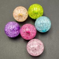 Miracle Acrylic Beads Round injection moulding DIY mixed colors Approx Sold By Bag
