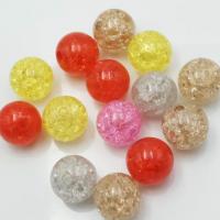 Miracle Acrylic Beads Round DIY mixed colors Approx Sold By Bag