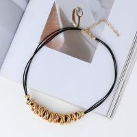Zinc Alloy Jewelry Necklace plated fashion jewelry & for woman nickel lead & cadmium free Length Approx 48 cm Sold By PC