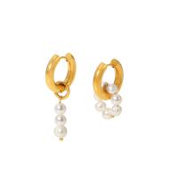 Boucles d'oreilles asymétriques, avec perle d'eau douce cultivée, bijoux de mode & pour femme, 42mm,27.5mm, Vendu par paire