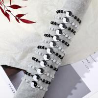 Crystal Bracelets Zinc Alloy with Crystal 12 pieces & Adjustable & fashion jewelry & Unisex mixed colors nickel lead & cadmium free Length Approx 7.09 Inch Sold By Set
