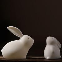 Fashion Decoration Porcelain Rabbit handmade for home and office & durable Sold By PC