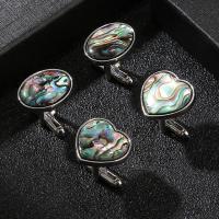 Cufflinks, Tibetan Style, fashion jewelry & different styles for choice & for man & with rhinestone, nickel, lead & cadmium free, Approx 5Pairs/Lot, Sold By Lot