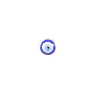 Złe oko wisiorki, Stop cynku, Platerowane w kolorze platyny, DIY & emalia, Losowy kolor, bez zawartości niklu, ołowiu i kadmu, 10x10mm, sprzedane przez PC