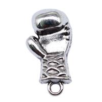 Tibetan Style Pendants, Boxing Glove, antique silver color plated, DIY, nickel, lead & cadmium free, 15x28mm, Sold By PC