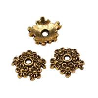 Zinc Alloy Bead Cap Flower plated DIY nickel lead & cadmium free Sold By PC