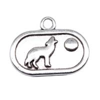 Zinc Alloy Animal Pendants antique silver color plated DIY nickel lead & cadmium free Sold By PC