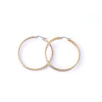 Rustfrit stål Lever Tilbage Earring, 304 rustfrit stål, forgyldt, mode smykker & forskellig størrelse for valg & for kvinde, Solgt af par
