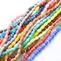 Handgewickelte Perlen, Lampwork, Modeschmuck & unisex, keine, 11x7.50x7.50mm, Bohrung:ca. 2mm, 35PCs/Strang, verkauft per ca. 16 ZollInch Strang