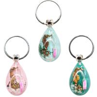 Bag Purse Charms Keyrings Keychains, Resin, with Tibetan Style, Seahorse, epoxy gel, Unisex & luminated, more colors for choice, 39x25x15mm, 6PCs/Lot, Sold By Lot
