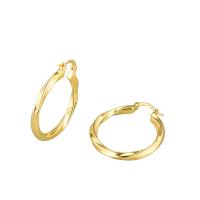 Brass Leverback Earring plated fashion jewelry & for woman Sold By Pair