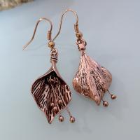 Zinc Alloy Drop Earrings antique brass color plated fashion jewelry & for woman nickel lead & cadmium free Sold By Pair