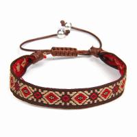 Cotton Thread Couple Bracelet, fashion jewelry & Unisex, more colors for choice, Length:Approx 7.48 Inch, Sold By PC