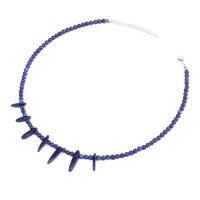 Natural Gemstone Necklace with 1.97inch extender chain fashion jewelry & for woman Length Approx 15.75 Inch Sold By PC