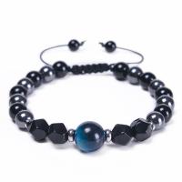 Gemstone Bracelets, fashion jewelry & different materials for choice & Unisex, 8mm, Length:Approx 6.6-11.8 Inch, Sold By PC