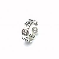 Zinc Alloy Finger Ring vintage & for woman silver color nickel lead & cadmium free 7mm Inner Approx 17mm Sold By PC