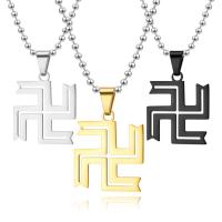 Edelstahl Schmuck Halskette, 304 Edelstahl, Modeschmuck & unisex, keine, 25x25x1.80mm, Länge:ca. 17.72 ZollInch, verkauft von PC