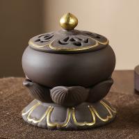 Porcelain Incense Burner, for home and office & durable, 110x115mm, Sold By PC