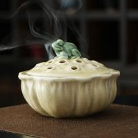 Porcelain Incense Burner, for home and office & durable, 123x93mm, Sold By PC