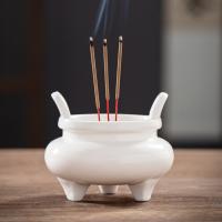 Porcelain Incense Burner, for home and office & durable, 95x80mm, Sold By PC