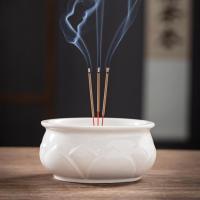 Porcelain Incense Burner, for home and office & durable, 134x64mm, Sold By PC