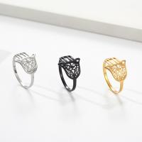 Titantium Steel δάχτυλο του δακτυλίου, Titanium Steel, γυαλισμένο, κοσμήματα μόδας & διαφορετικό μέγεθος για την επιλογή & για τη γυναίκα, περισσότερα χρώματα για την επιλογή, 1.70x21mm, Sold Με PC