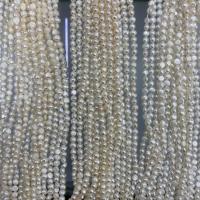 Perle perline Keishi coltivate d'acqua dolce, perla d'acquadolce coltivata naturalmente, Barocco, DIY, bianco, 7-8mm, Venduto per Appross. 15 pollice filo