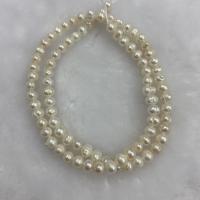 Natural Freshwater Pearl Loose Beads Baroque DIY 4-5mm Sold Per Approx 15 Inch Strand