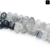 Dragi kamen perle Nakit, Prirodni kamen, uglađen, možete DIY & različiti materijali za izbor & faceted, više boja za izbor, 10-20mm, Prodano Per Približno 39 cm Strand