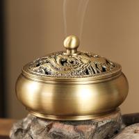 Brass Incense Burner, for home and office & durable, nickel, lead & cadmium free, 85x54mm, Sold By PC